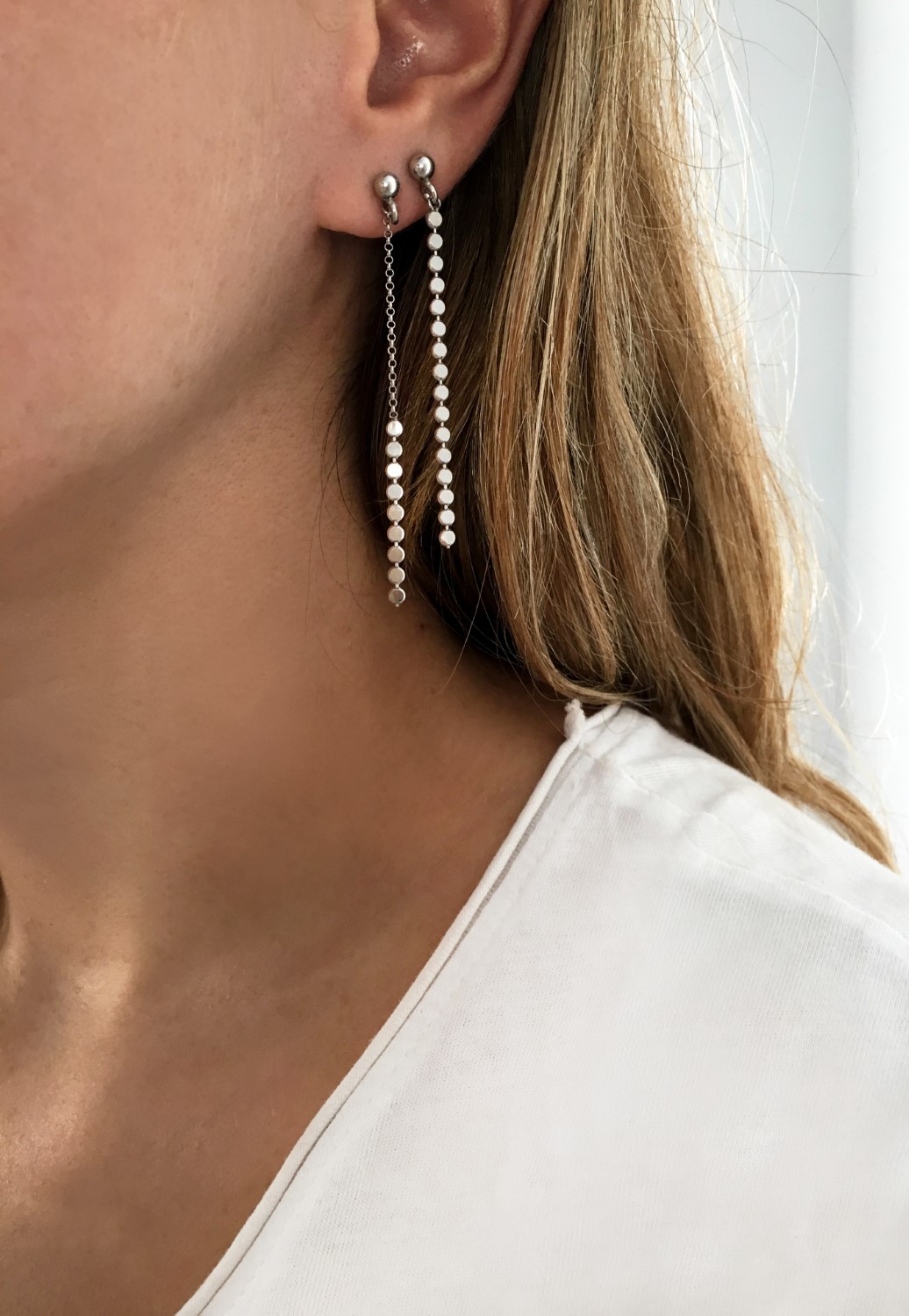 Crystal Fringe Earrings Formal Jewelry Rhinestone Drop  Etsy Israel   Crystal fringe earrings Long bridal earrings Earrings