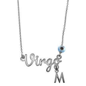 virgo name necklace